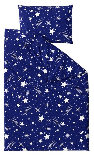 Polipamučna posteljina NIGHT SKY POLY plava Dimenzije posteljine: 70 x 90 cm | 140 x 200 cm