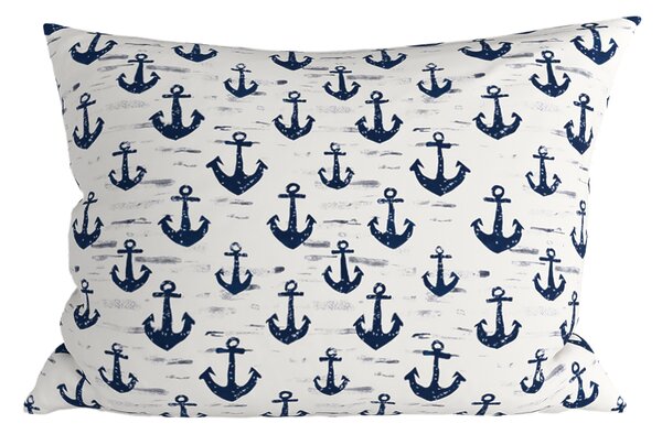 Polipamučna jastučnica NAVYSTA POLY 70x90 cm, plavo-bijela