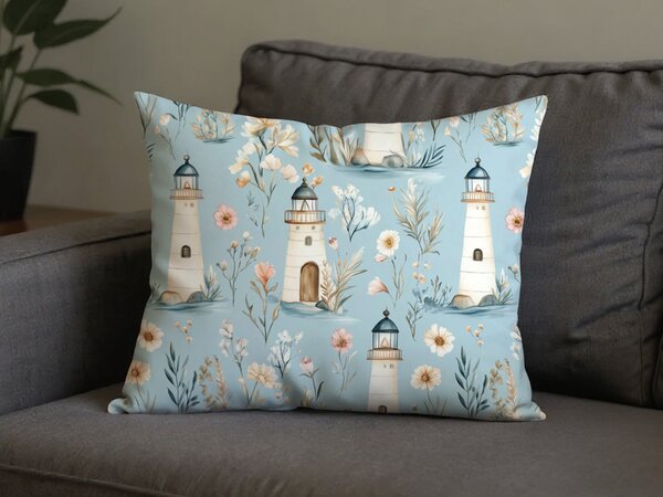 Polipamučna jastučnica LIGHTHOUSE POLY 50x70 cm, plava