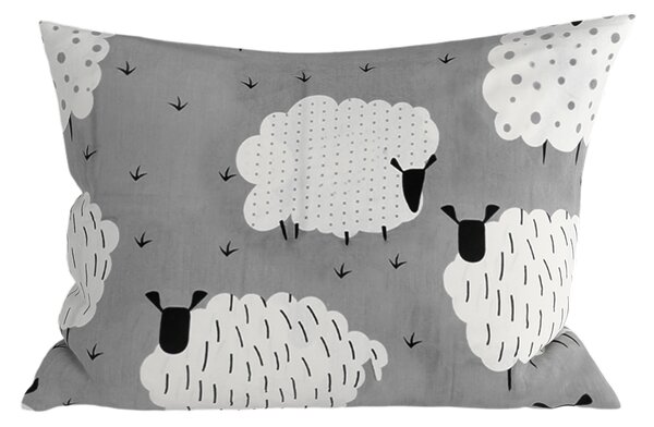 Polipamučna jastučnica SHEEP POLY 50x70 cm, siva