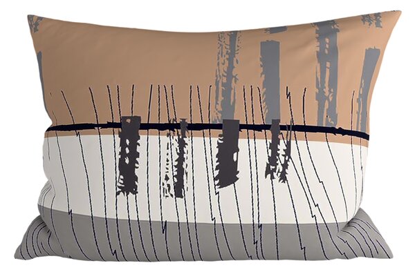 Polipamučna jastučnica PINIA POLY 70x90 cm, siva