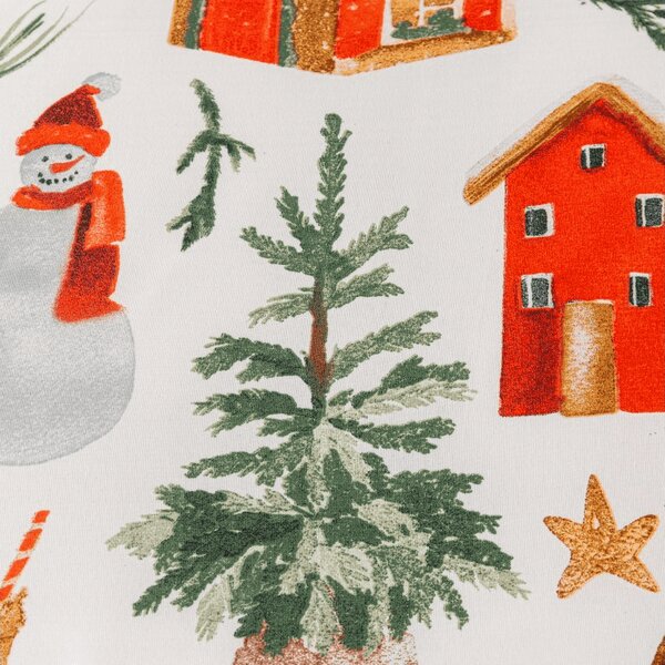 Posteljina od mikrovlakana FESTIVE MAGIC bijela Dimenzije posteljine: 2 kom 70 x 90 cm | 200 x 220 cm