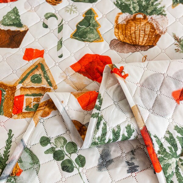 Prekrivač za krevet FESTIVE MAGIC, šareni Dimenzije: 170 x 210 cm