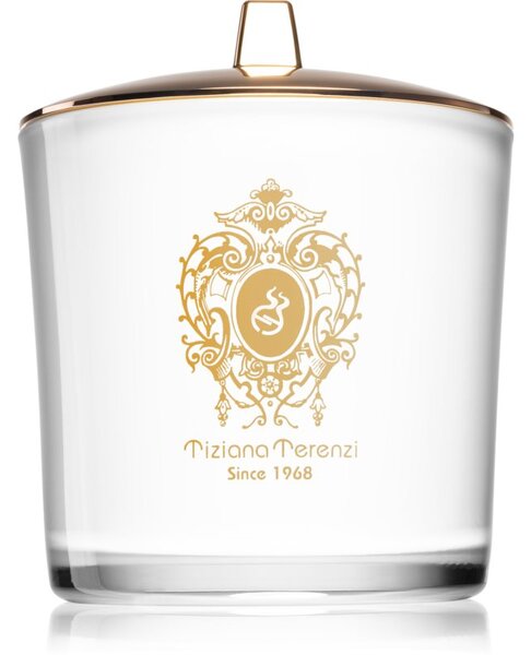 Tiziana Terenzi Gold Rose Oudh mirisna svijeća s drvenim fitiljem 500 g