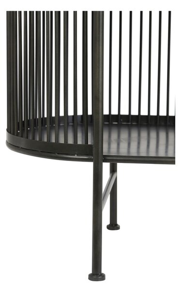 Crna metalna komoda 100x80 cm Yinthe - Light & Living