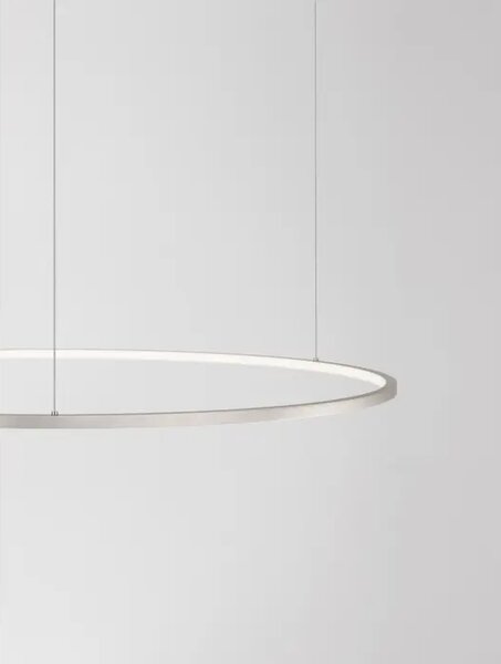 TARQUIN VISILICA LED 59W/3000K/2144lm/DIMM/IP20/BRUŠENO SREBRO NL9345611
