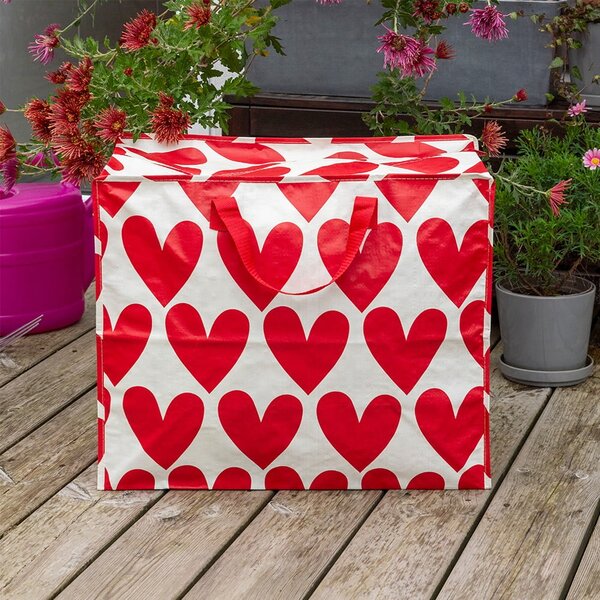 Kutija za pohranu odjeće od reciklirane plastike 58x28x48 cm Hearts – Rex London