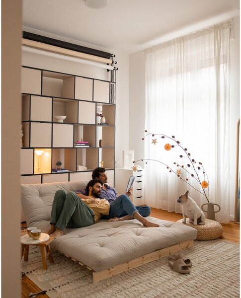 Narančasta/u bakrenoj boji sklopiva sofa 140 cm Roots – Karup Design