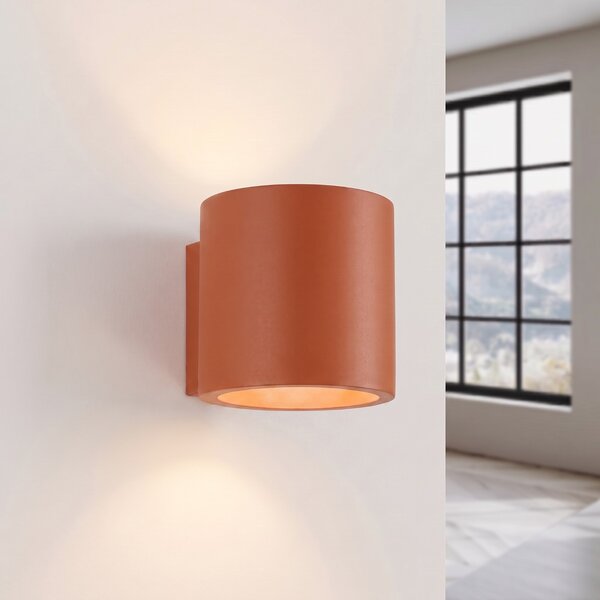 Zidna svjetiljka ORBIS 1 red ochre