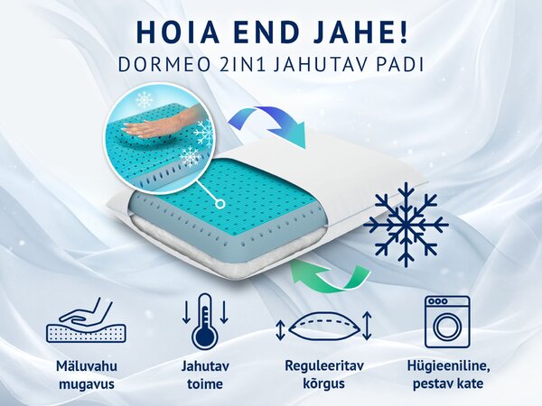 Dormeo klasični jastuk 2u1 Cooling