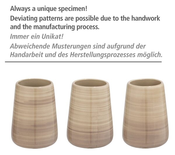 Smeđa četka za toalet boje pijeska Wenko Pottery
