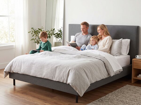 Dormeo Dolce Pro Pure krevetni okvir sivi