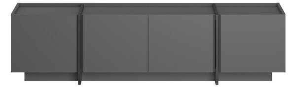 TV stolić/ormarić Lowien (antracit + crna)