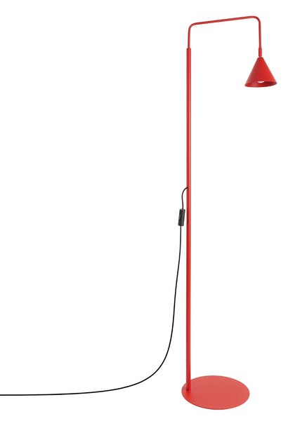 Podna lampa NOX red