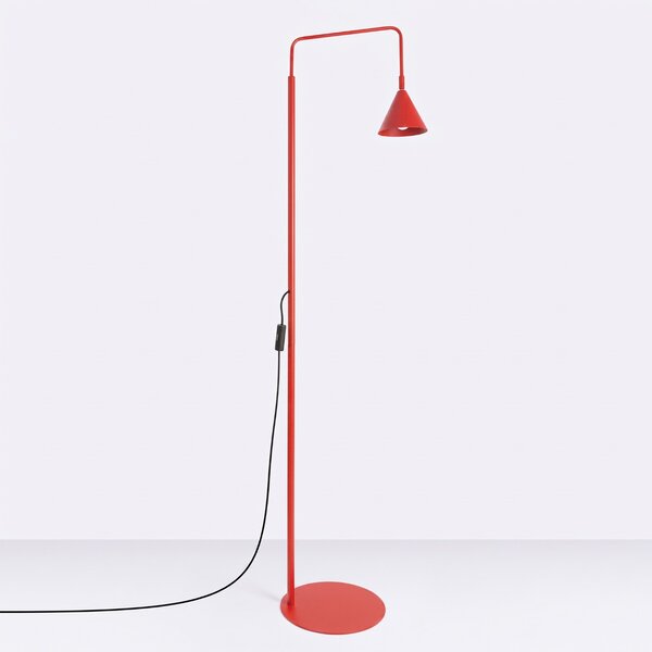 Podna lampa NOX red