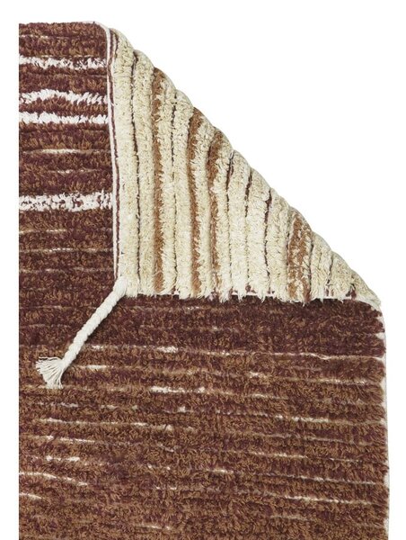 Ciglasti pamučan tepih 80x140 cm Twin Toffee – Lorena Canals