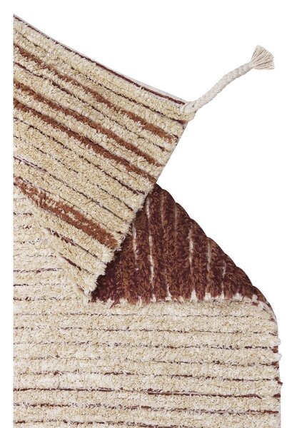 Ciglasti pamučan tepih 80x140 cm Twin Toffee – Lorena Canals