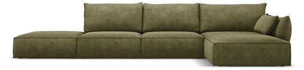 Zelena kutna garnitura (desni kut) Vanda - Mazzini Sofas