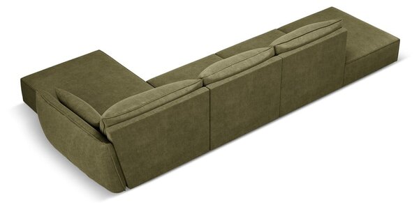 Zelena kutna garnitura (desni kut) Vanda - Mazzini Sofas