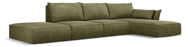 Zelena kutna garnitura (desni kut) Vanda - Mazzini Sofas