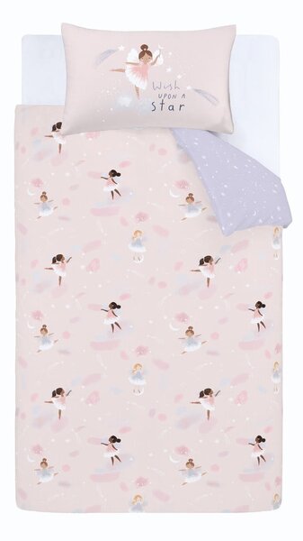 Dječja posteljina za krevet za jednu osobu 135x200 cm Dancing Fairies – Catherine Lansfield
