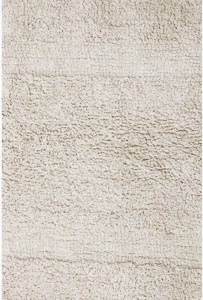 Krem periv/ručno rađen pamučan tepih 90x130 cm Bloom Natural – Lorena Canals