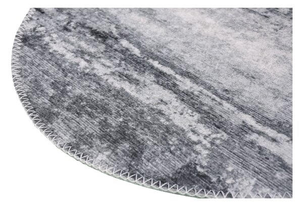 Sivi perivi okrugli tepih ø 80 cm – Vitaus