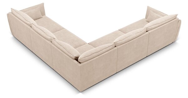 Bež kutna garnitura (varijabilna) Vanda - Mazzini Sofas