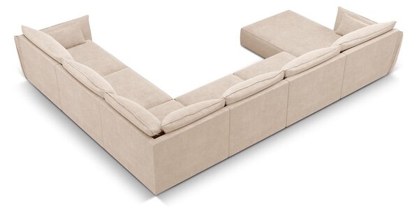 Bež kutna garnitura (desni kut) Vanda - Mazzini Sofas