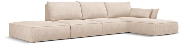 Bež kutna garnitura (desni kut) Vanda - Mazzini Sofas