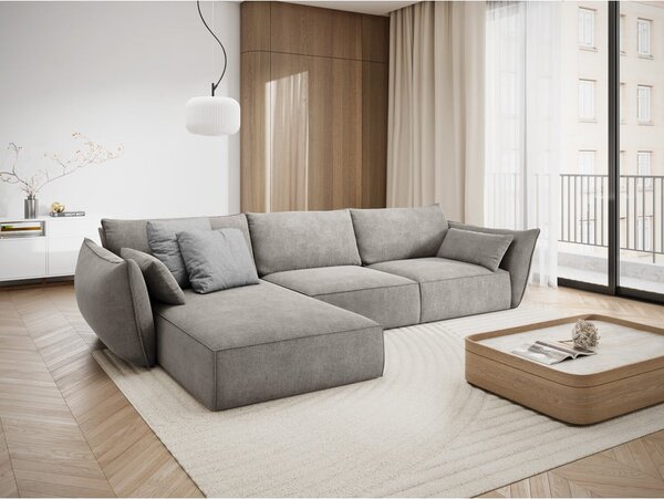 Svijetlo siva kutna garnitura (lijevi kut) Vanda - Mazzini Sofas