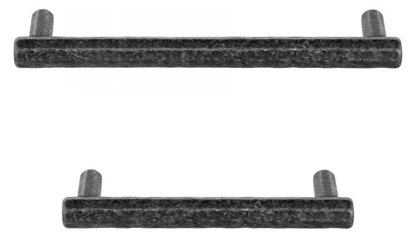 Ručkica 761 crna patinirana 96 / 128 mm 96 mm