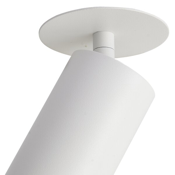 Moderna ugradbena reflektorska svjetiljka bijela GU10 50 mm IP44 - Chels