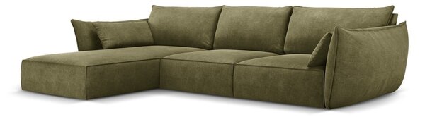 Zelena kutna garnitura (lijevi kut) Vanda - Mazzini Sofas