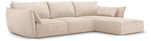 Bež kutna garnitura (desni kut) Vanda - Mazzini Sofas