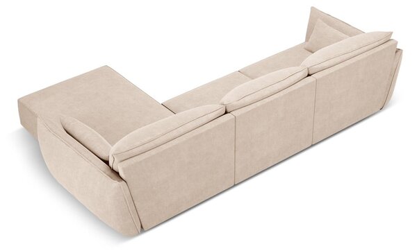Bež kutna garnitura (desni kut) Vanda - Mazzini Sofas