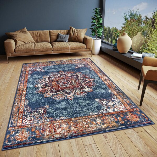 Tamnoplavi tepih 140x200 cm Orient Maderno - Hanse Home