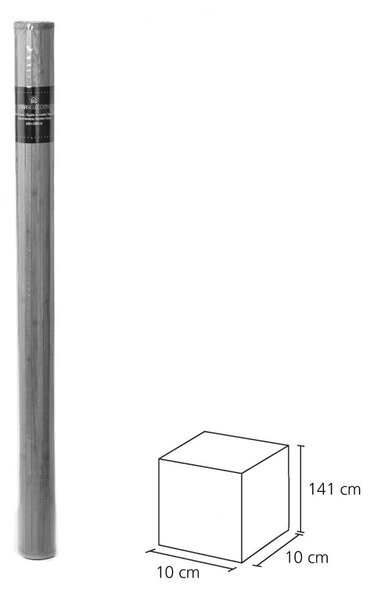 Zeleni/sivi tepih od bambusa 140x200 cm – Casa Selección