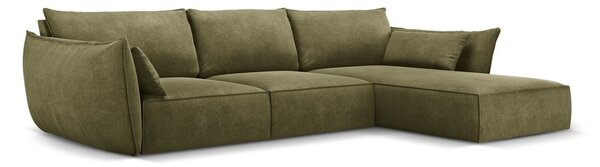 Zelena kutna garnitura (desni kut) Vanda - Mazzini Sofas