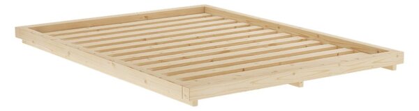 Bračni krevet od borovine s podnicom 180x200 cm Dock – Karup Design