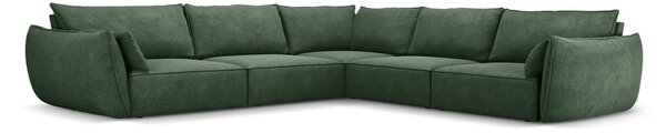 Tamno zelena kutna garnitura (varijabilna) Vanda - Mazzini Sofas