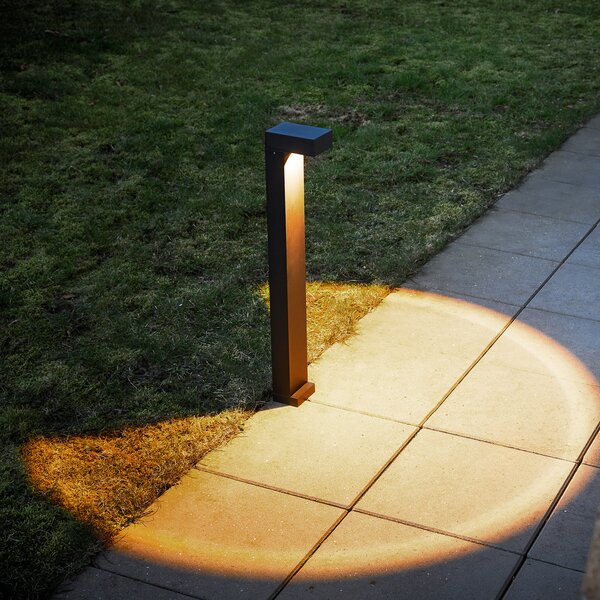 LOOM DESIGN LED svjetlo za stazu, Arn, Corten čelik, visina 70 cm, aluminij, Smeđa / hrđa, Metal