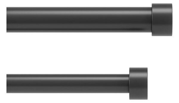 Čelična produžna dvostruka karniša 91 - 168 cm Cappa - Umbra