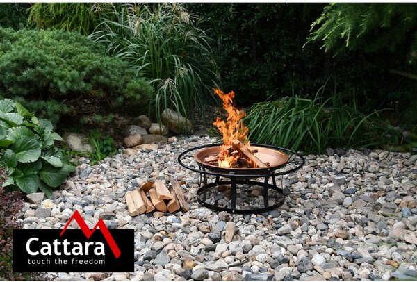 Kamin s poklopcem Cattara Etna, ø 61 cm