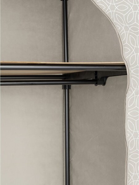 Bež tekstilni ormar 90x160 cm Balance – Wenko