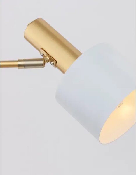 PAZ STOLNA LAMPA E27 /IP20/ZLATNA & BIJELA NL9426651