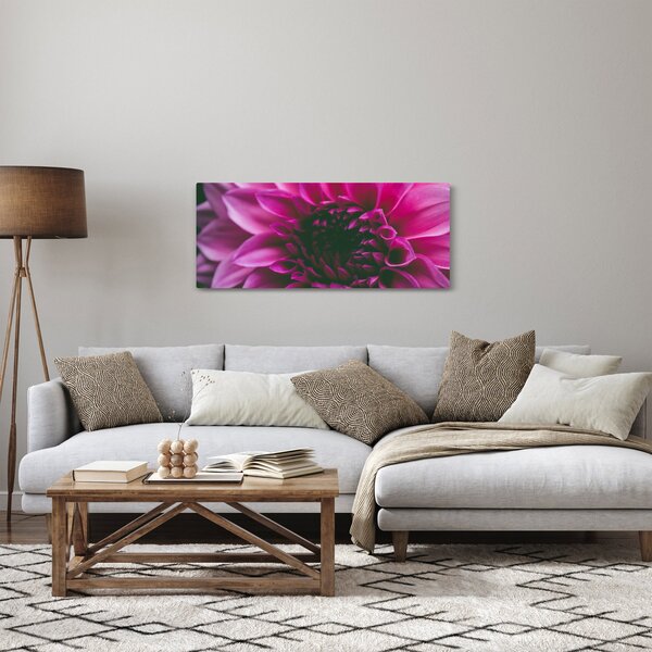 Slika ružičastog cvijeta (120x50 cm)