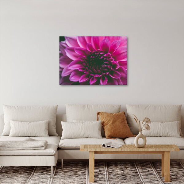 Slika ružičastog cvijeta (70x50 cm)