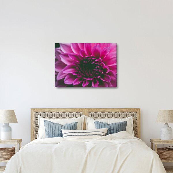 Slika ružičastog cvijeta (70x50 cm)