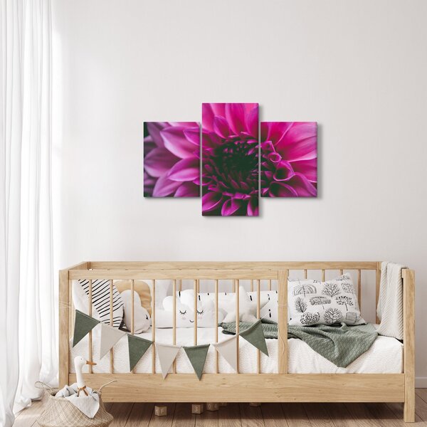 Slika ružičastog cvijeta (90x60 cm)